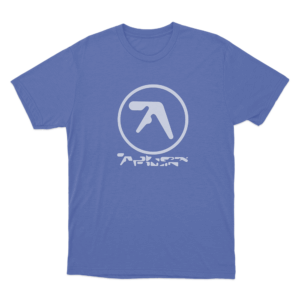 Aphex Twin Monochrome Unisex T Shirt Blue