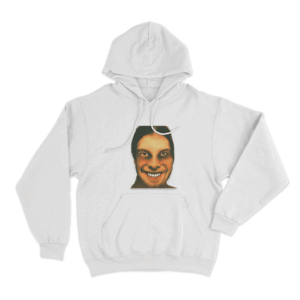 Aphex Twin Smile Unisex Hoodie White