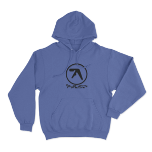 Aphex Twin Text Unisex Hoodie Blue